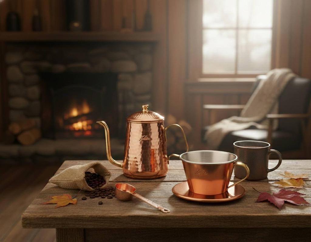 Kalita Χάλκινο Καφετιέρα Στενό Άμεση Θέρμανση Κατασκευασμένο σε Χάλκινο Βραστήρα Drip Drip Καφές Καφετιέρα Εξωτερικού Χώρου, 600ml, Ρύγχος, Συμβατό, Ιαπωνία, 600, Κατσαρολάκι, Βραστήρας,