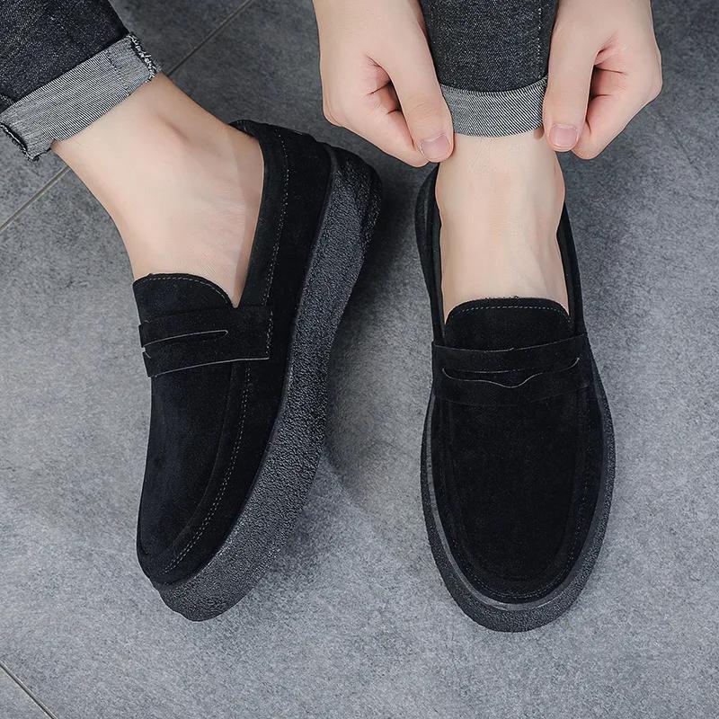 Fashion 2025 Men's Casual Shoes Fashion Business Loafers for Men Formal Shoes Designer Moccasins Lightweight Driving