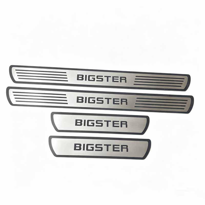 Dacia BIGSTER Threshold & Trunk Protector Stainless Steel Trim