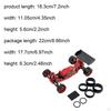 Car Body Chassis Frame Kit Carbon Fiber Replacement Aluminum Sturdy for 1:24 DIY Accs