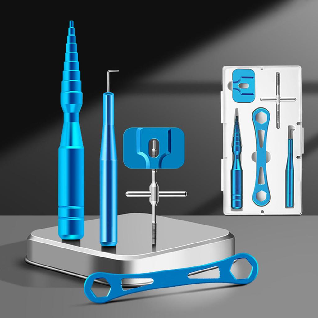 Spinning Wheel Remover Tool Reel Bearing Pin Spool Remover Disassembling Wrench Fishing Reel Ball Bearing Maintenance