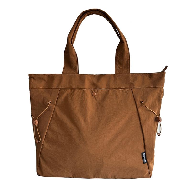 Japanese style casual lightweight Tote bag for women fashion large capacity shoulder bag ladies' handbag commuting bag
