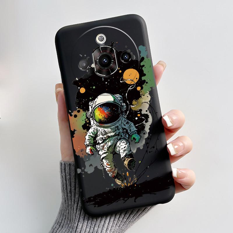 Cute Cartoon Case For ZTE Nubia Focus Pro 5G Capa Printing Shell Protective Cover Coque Soft Silicone Black Casing Fundas