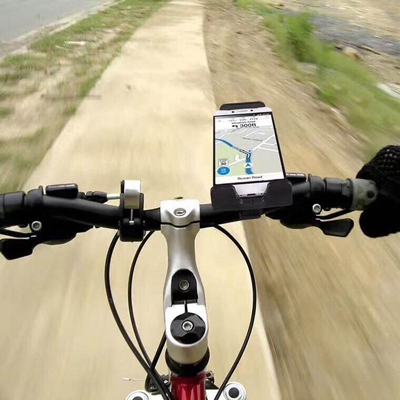 1Pc Bike Tablet Holder Indoor Gym Treadmill Handlebar Bracket Stand For Tablet Mobile Phone Support For 4-12Inch Devices Ipad