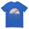 New York Retro Baseball Lover Met At Game Day TShirt