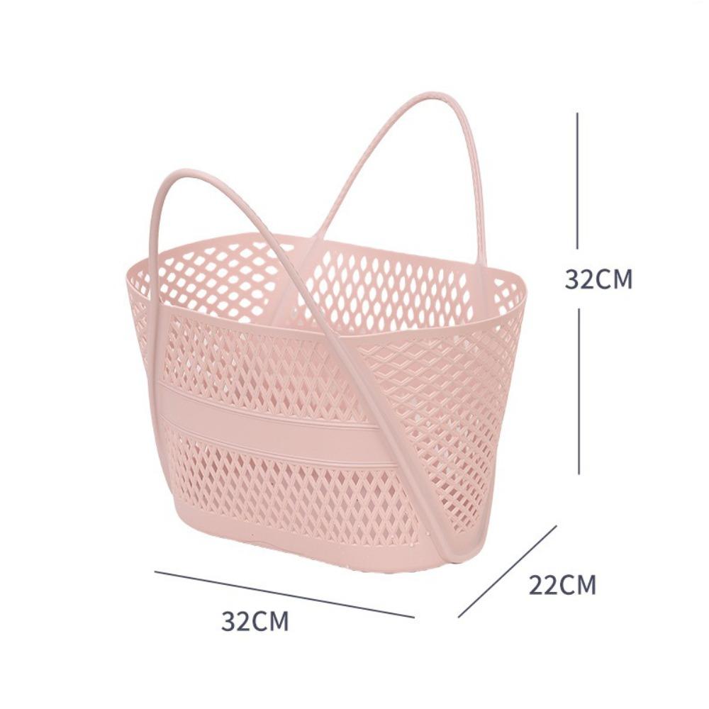 PP Καλάθι Μπάνιου Μεγάλης Χωρητικότητας Καλάθι Αποθήκευσης Κολύμβησης Μοντέρνο Καλάθι Αποθήκευσης Μπάνιου Παραλία