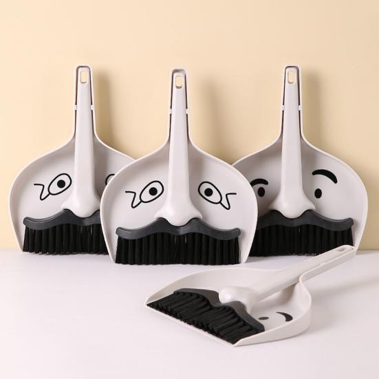 Set Mătură Mică de Birou cu Făraș Design Ergonomic al Mânerului Dimensiune Compactă