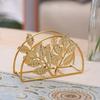 Nordic Style Vertical Napkin Dispenser Metal Napkin Holder Fashion Paper Organizer  Table