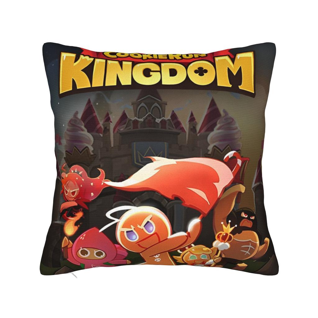 Decorative Pillowcase Cookie Run Kingdom Accessories Home  Throw Pillow Case Cover Square Multi-Size