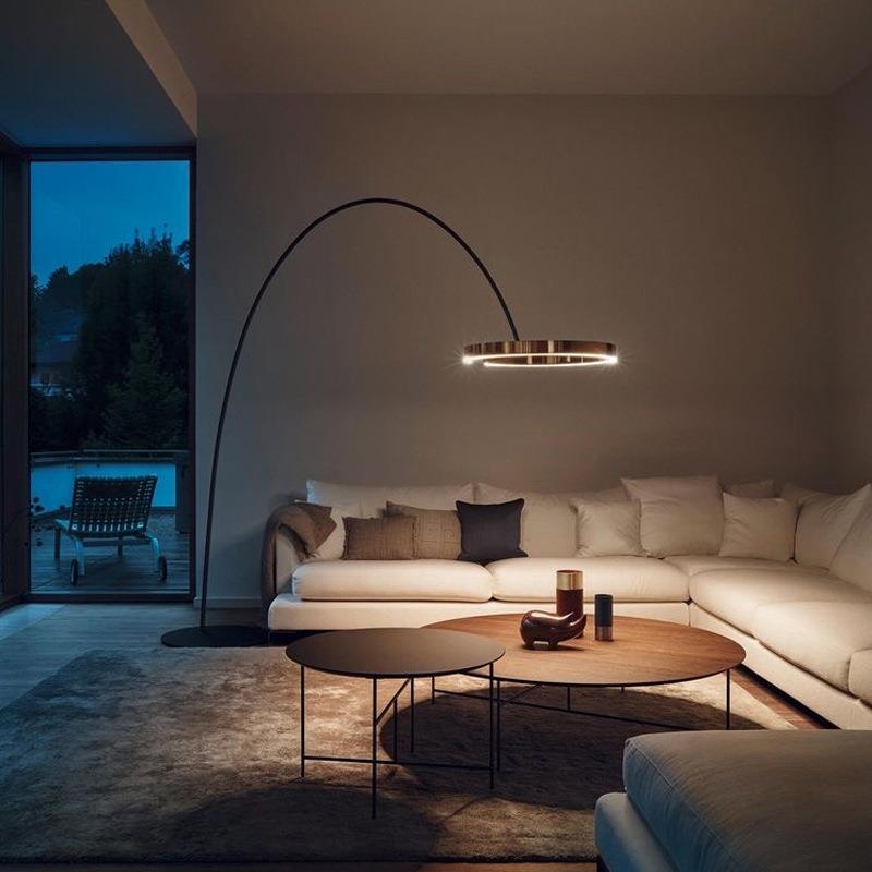 Nordic Minimalist Post-Modern Floor Lamp for Living Room - Creative Vertical Sofa Lighting with Luxury Design