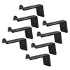 4/8Pcs Hat Hooks Cowboy Hat Racks Easy Installation Strong Adhesive Wall