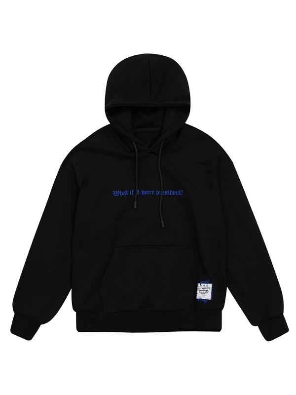 Grid President Maskman Sweat Hoodie (Z Black)