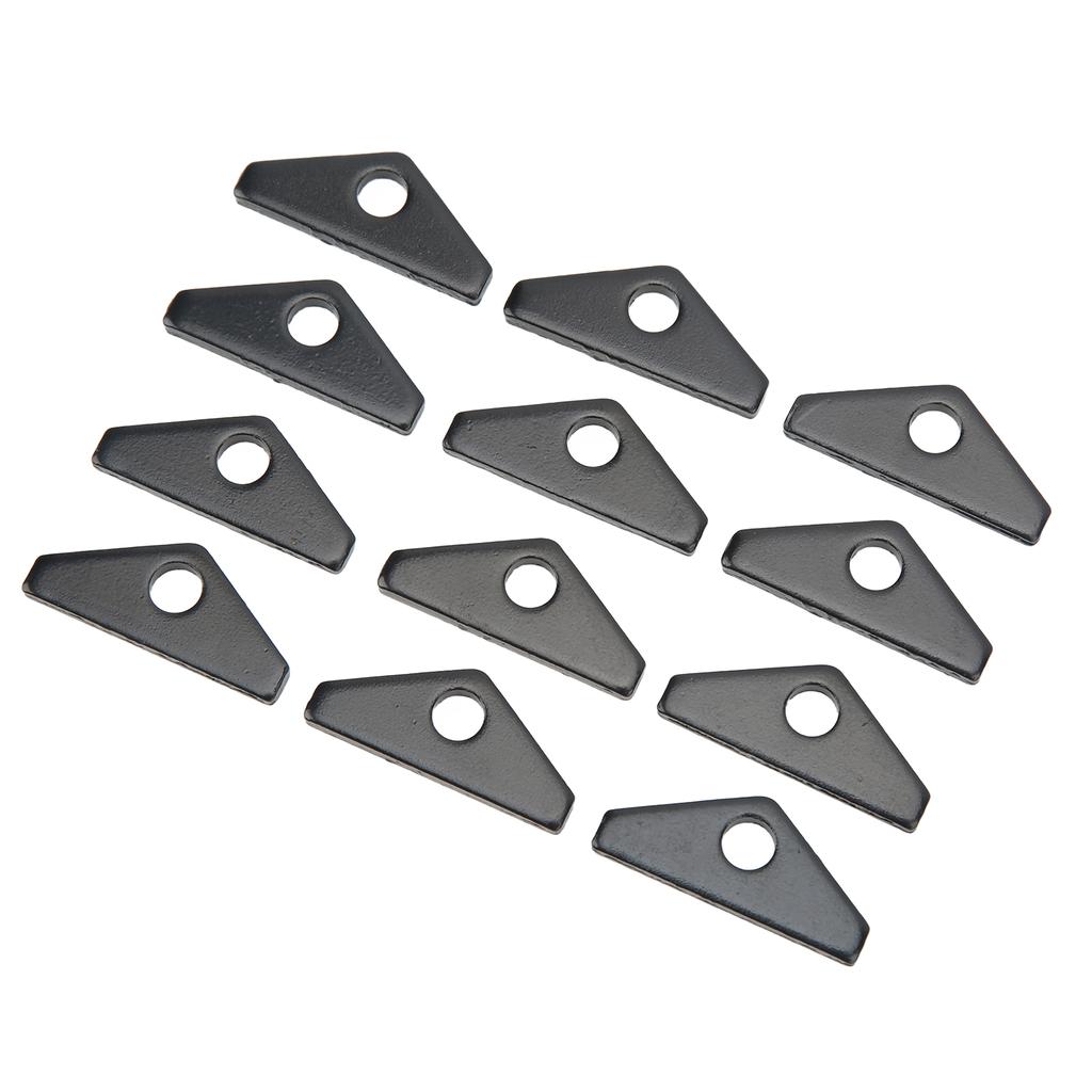 12Pcs Valve Cover Mini Spreader Tabs Replacement for Ford SBF Small Block 289 302 351W Engine