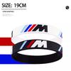 Car Valve Core BMW M-series Badge Bracelet Sports Men Women Rubber Hand Chain For BMW G30 G32 G01 G02 G05 G06 G07 G26 G23