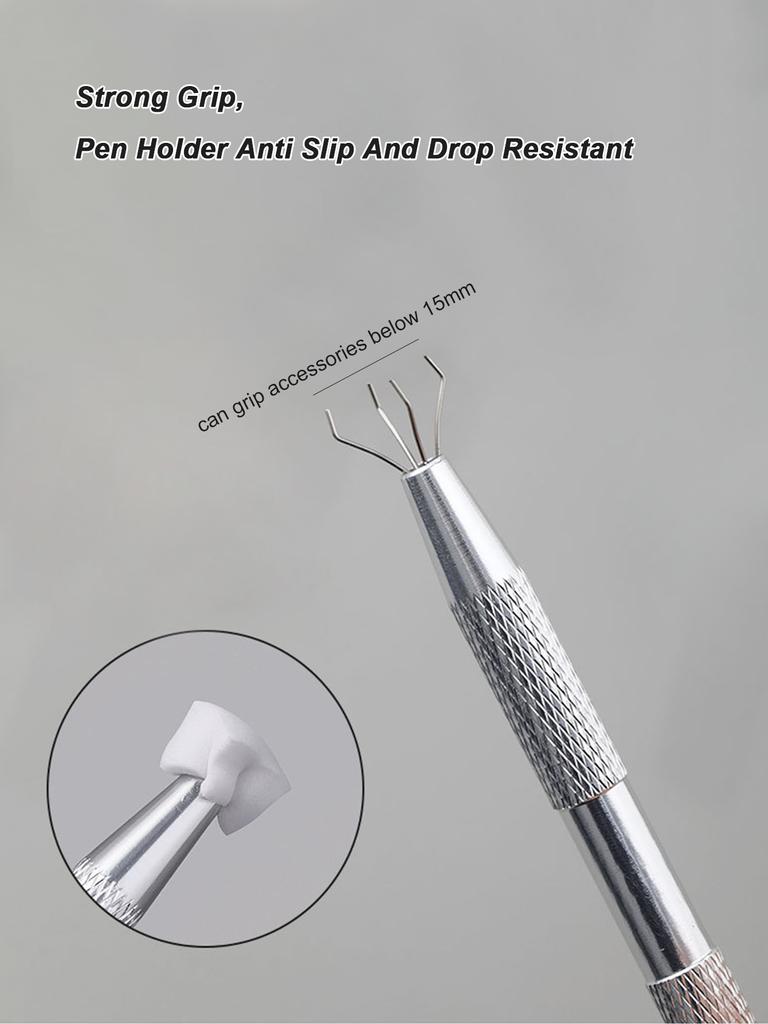 1/2 Set 1cm Mini Tofu Sponge For Nail Art Gradient & Blending, Grabber Brush Tools With Cheek Stamping Pad, Makeup Stamping Kit