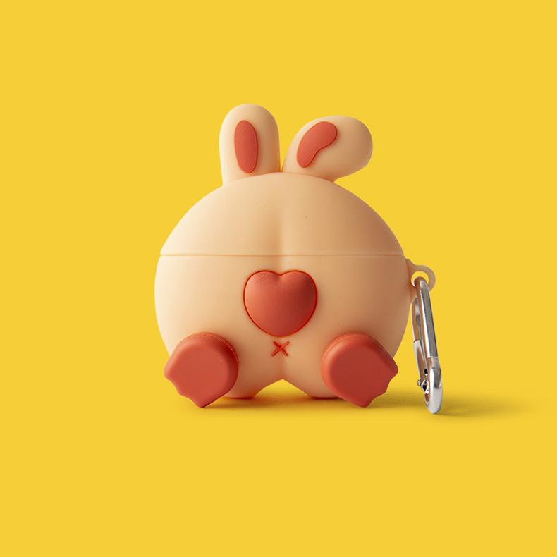 Für Xiaomi Redmi Buds 5 4 Pro Für Redmi Buds 4 Aktive Silikon-Kopfhörerhülle Drahtlose Bluetooth 3D-Cartoon-süße Schutzhülle