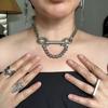 Fashion Trend Necklace Y2k New Free Add/Subtract Fringe Choker for Unisex Men And Women Punk Personality Jewelry Accessories