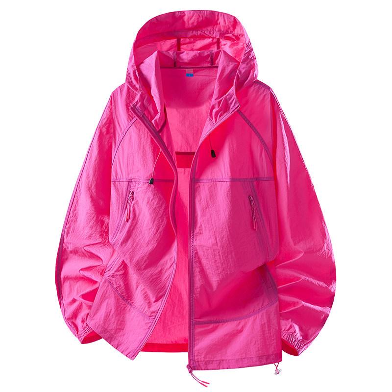 Outdoor ice silk sun-protective jacket for men, new summer thin UV protection group sun-protective clothing, women's skin shirt