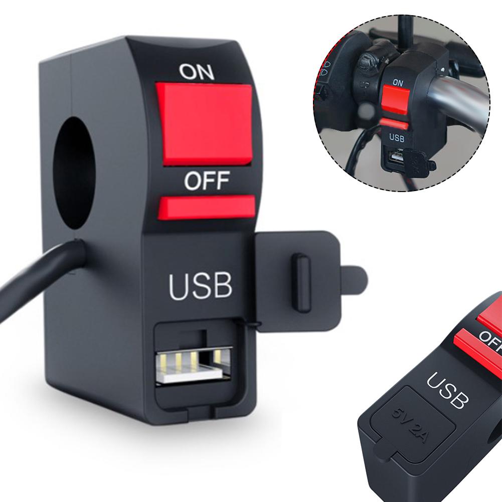 Promotion Headlight Switch Motorcycle With Indicator Light Quality Assurance Usb Charging Factory Direct Sales
