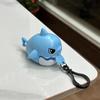 Pull Line Shark Keychain Pendant Keychain Simulation Removable Mouth Shark Abs Keychain Toy Anti-Stress Schoolbag Pendants