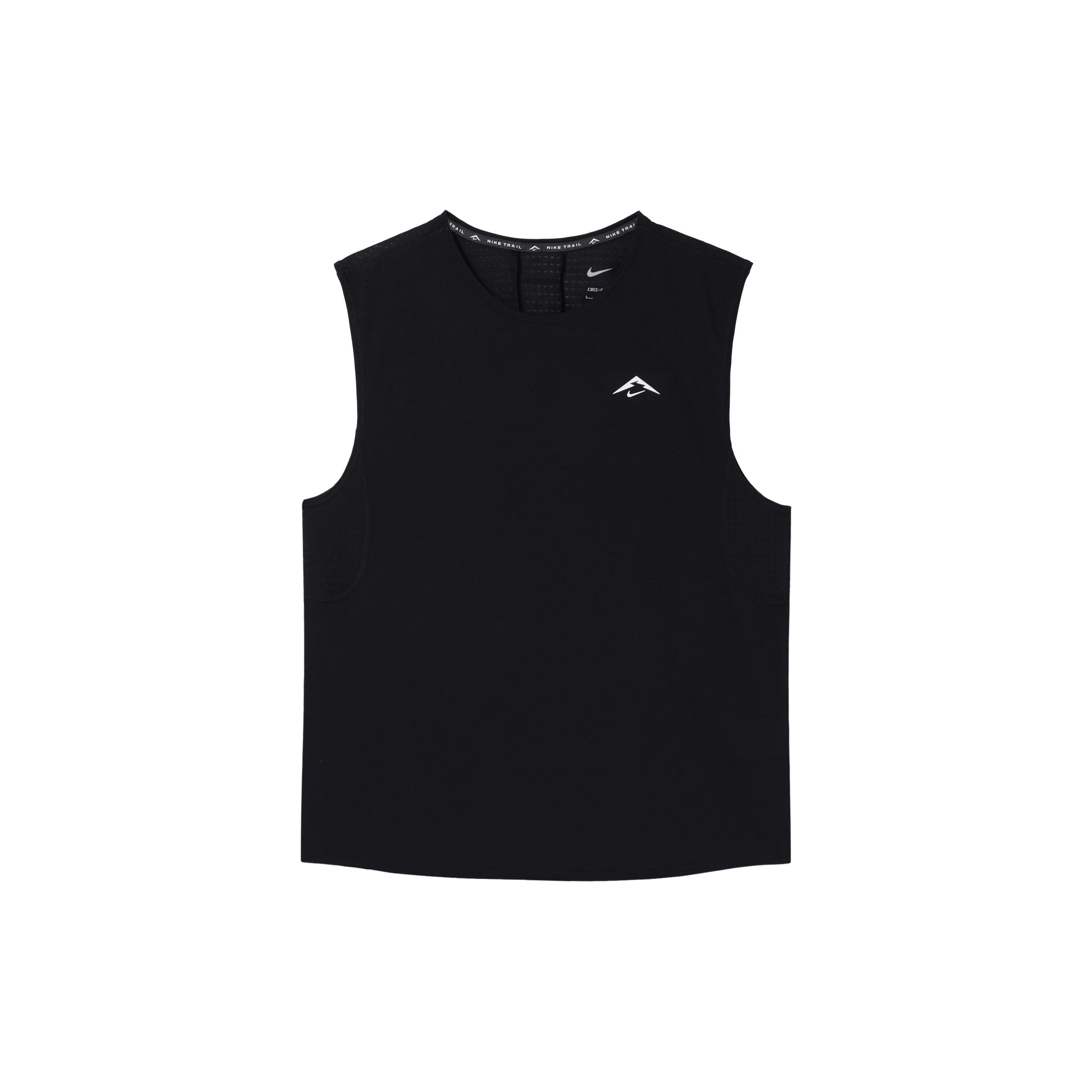 

New Nike Dri Fit Tank Top Men s Black/Coal Black/Mountain White FN3310-010 S
