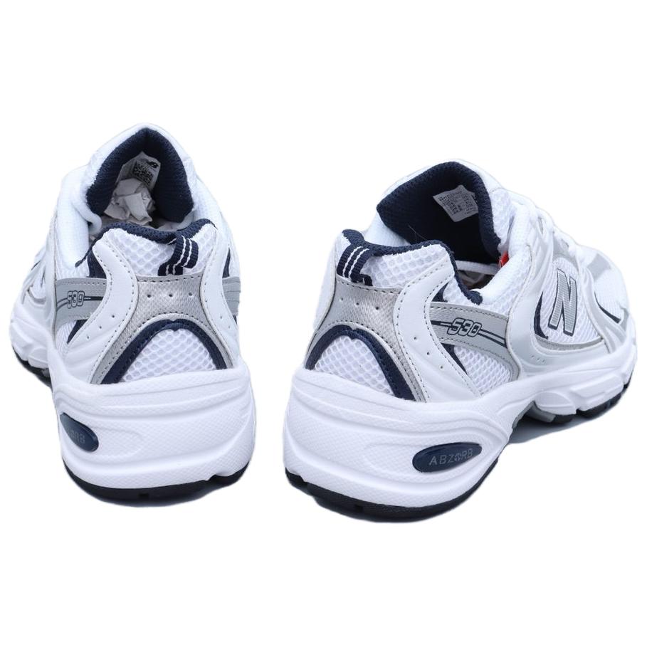 New Balance NB 530 Abrasion Resistant Low Top Casual Running Shoes Men's Silver NBMR530SGWHITE