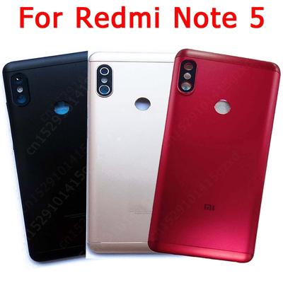 Back Battery Cover for Xiaomi Redmi Note 5 Rear Housing Cover  with Adhensive Replacement Repair Spare Parts