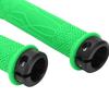 2Pcs Bike Handle Grip Rubber Anti Slip Wear Resistant Ergonomic Hollow Design Bike Handlebar Grips Cover