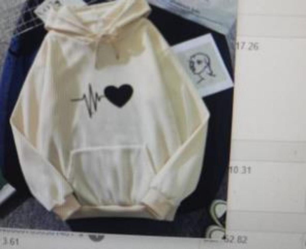 Autumn and Winter New Creative Letter European and American Men's and Women's Hooded Sweater