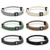 1 Stück/Set Verstellbares Faith Fashion Kreuz Handgewebtes Armband für Männer Frauen Gibt Ihnen Selbstvertrauen Kommunion Ostergeschenk