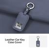 Leather Car Key Case Cover For Zeekr 9X Key Fob Cover Protective Shell Key Buckle Interior Decoration Accessories