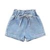 Sommer-Denimshorts für Mädchen - Leichte Stretch-High-Waist-Casual-Shorts