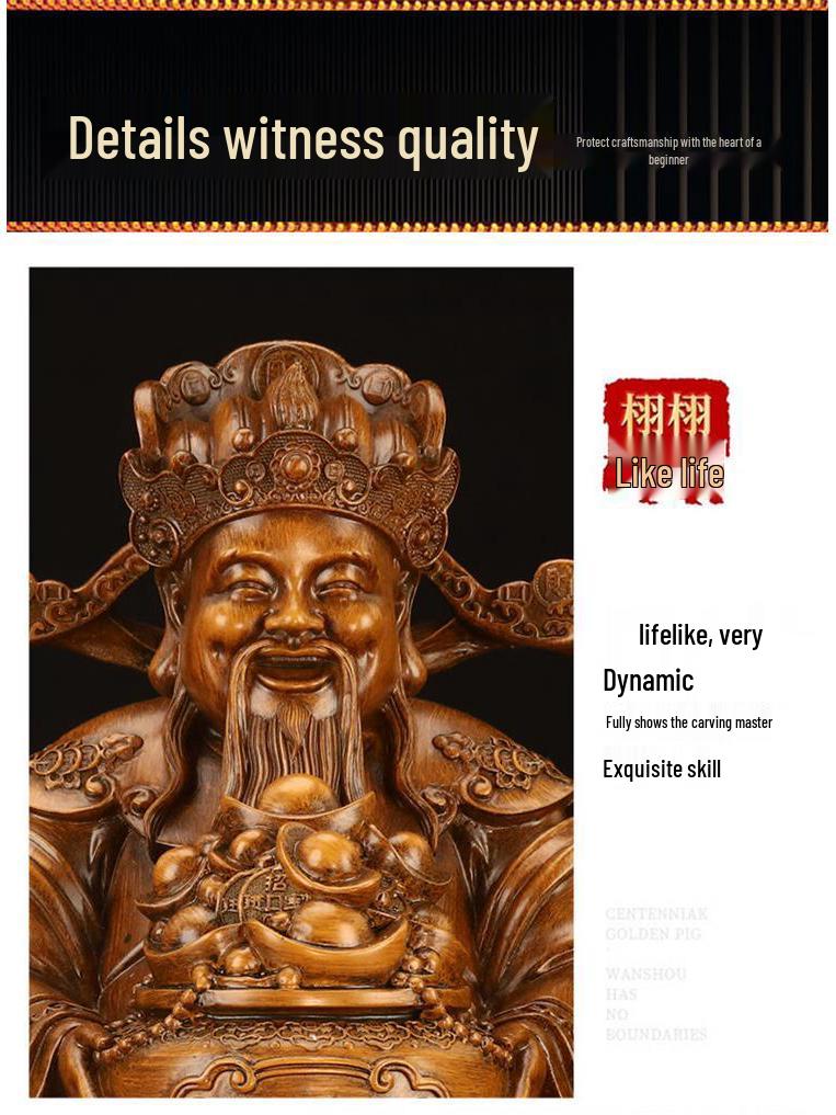 Bafang Laiye 2025 Deity Statues: Best-Selling Ornaments for Worship, Home, Office, and Housewarming Gifts