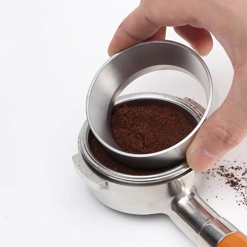 Kaffee Dosierring Magnetisch 51MM 53MM 58MM für Delonghi Breville Siebträger Espresso Zubehör Barista Trichter Werkzeug Kaffeegeschirr
