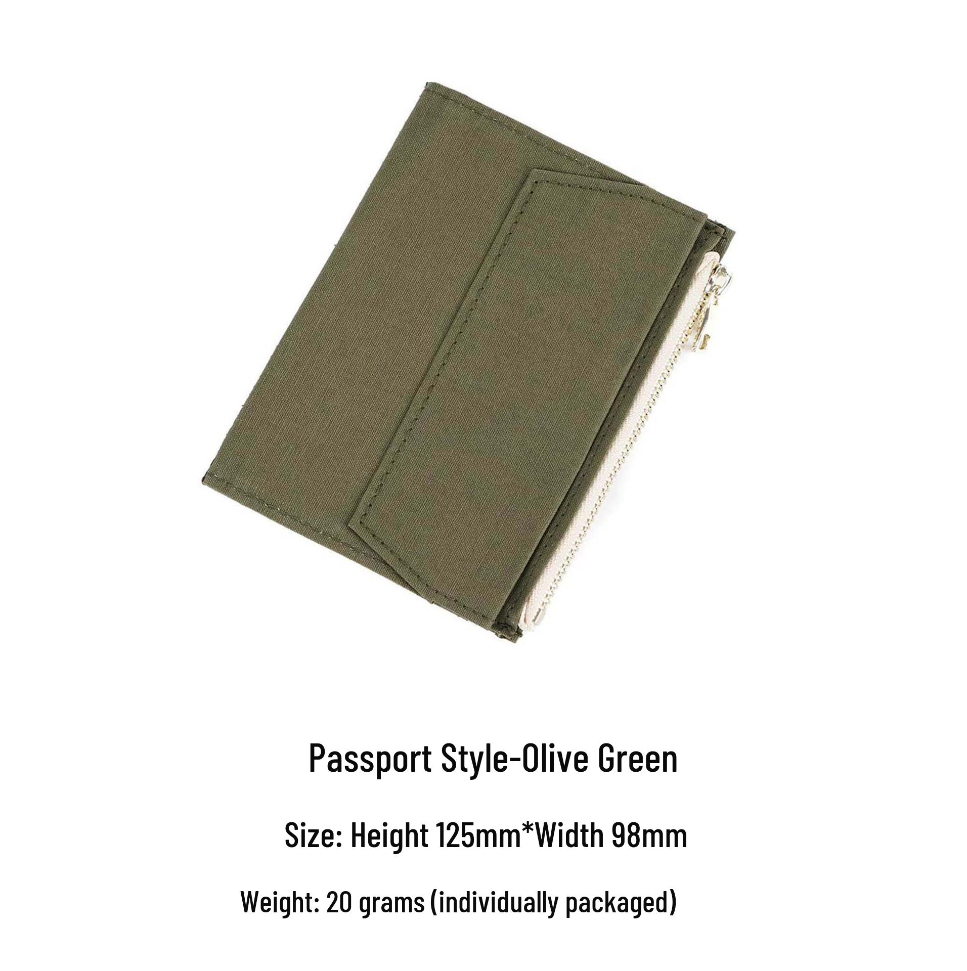 

Оригинальный блокнот путешественника с бумажным тканевым карманом на молнии