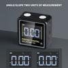 Digital Inclinometer  Digital Inclinometer Protractor Magnetic Angle Finder Measuring Tool for Woodworking Home