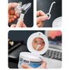 Portable Orthodontic Retainer Invisible Braces Box Braces Storage Box Soaking Invisible Teeth Denture Cleaning