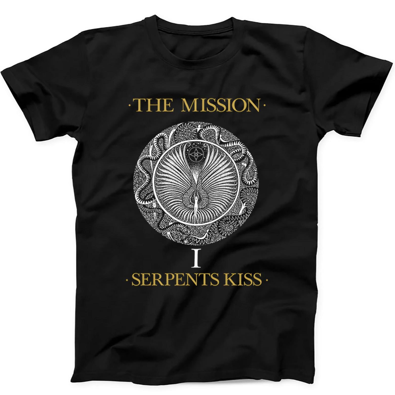 The Mission Serpents Kiss Music Tee Black T Shirt 613 L
