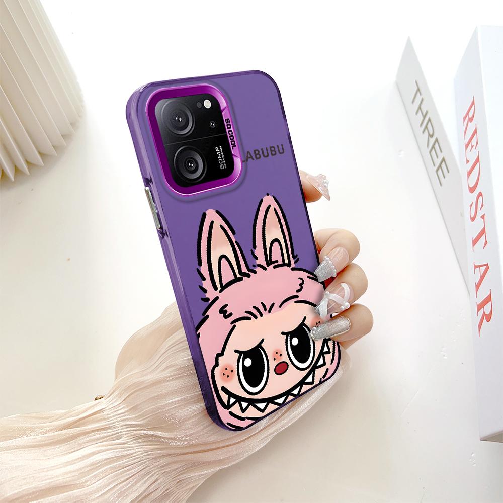 Painted Pattern Colorful Sliver Double Sided Hard Shell Shockproof Anti-fall Phone Casing for Xiaomi Redmi Poco