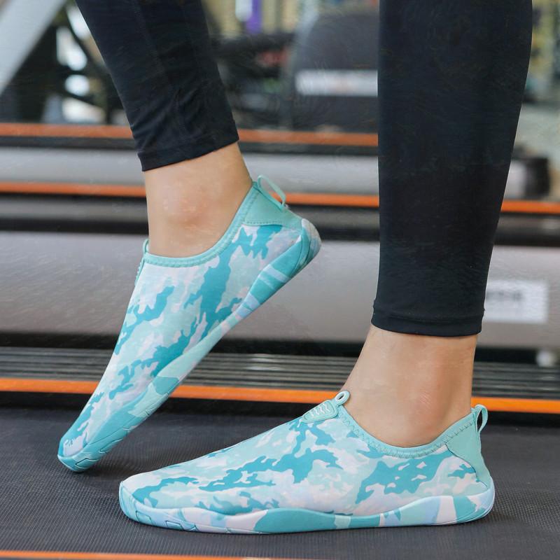 Indoor sports shoes silent soft-soled yoga pilates ******** rope shoes shock absorption squat training fitness shoes