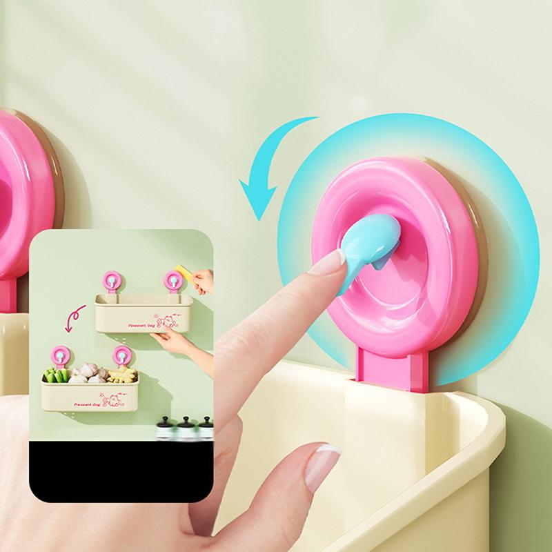 Suction Cup Rack, Drill-Free Bathroom Suction Cup Storage Box, Suitable For Bathroom, Toilet, Hand Washing, Wash Basin, Bathroom