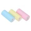 3 Roll Thermal Printer Paper Mini Thermal Print Paper Toll Yellow Blue Pink for Label Photo 57x25mm