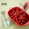 Reusable Drink Picks Heat Resistant Long Lasting Decorative Multi Shapes Fruit Stick for Bar