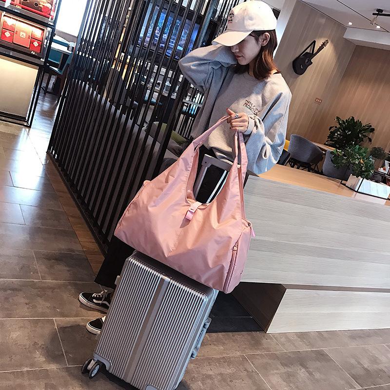 New fashion sports fitness bag large capacity short-distance portable travel bag storage women's yoga bag