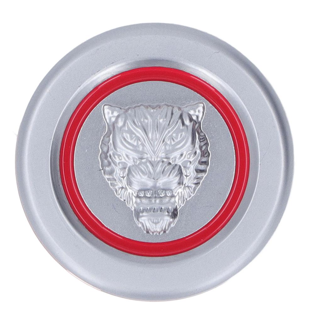 Push Coin Slider 3 Layers Round Shape Stress Relief Crisp Sound Rotation Magnetic Fingertip Slider