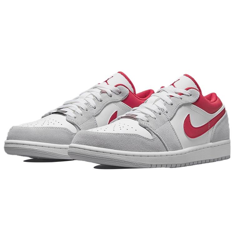 Air Jordan 1 Low SE 'Light Smoke Grey Gym Red' Men's DC6991-016