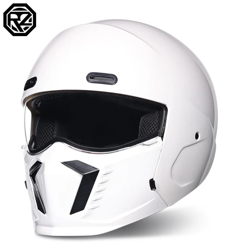 New Scorpion Retro Motorcycle Cascos Moto Locomotive Personality Multi-purpose Combination Helmet Half M L XL XXL XXXL