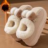 Thick-soled Cotton Slippers, Warm and Anti-slip Bags, Cotton Shoes for Women