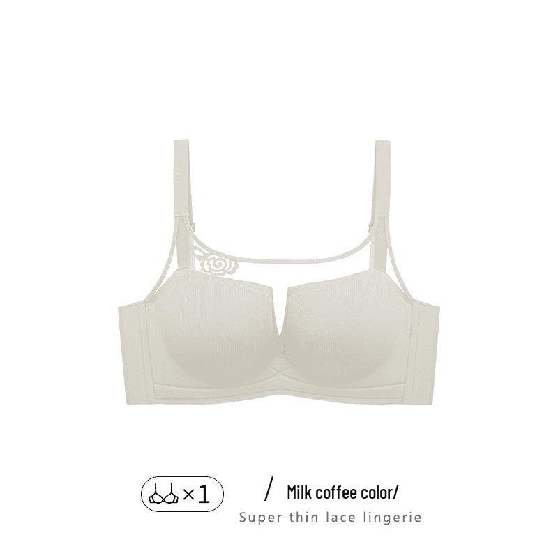 Rose Rendezvous: Red Seamless Push-Up Bra for Comfort and Enhancement