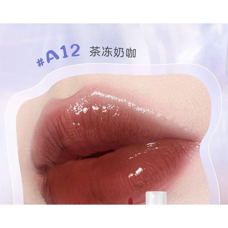 MANSLY - Mirror Watery Lip Gloss - 4 Colors